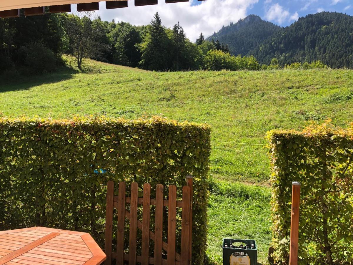 Appartement 2 Pieces Pieds Des Pistes Terrasse Face A La Montagne Bernex Exterior photo